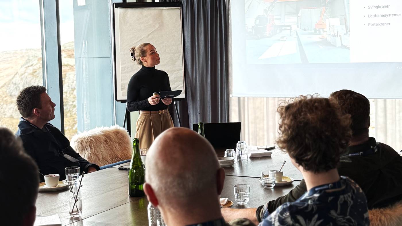 Hanne Tveit holder foredrag på fagdag Bergen